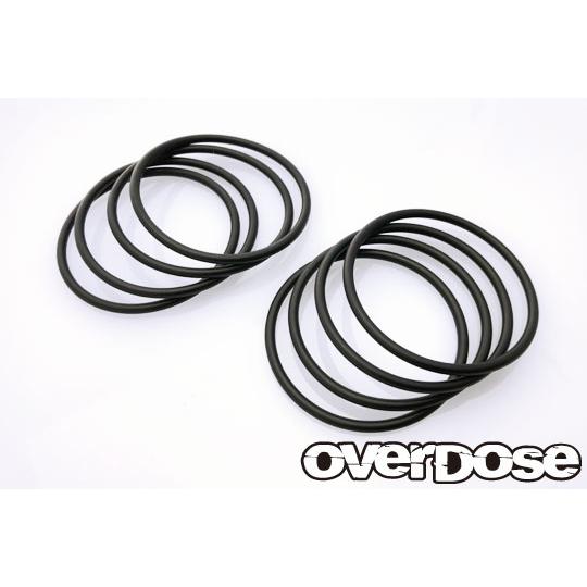 OVER DOSE OD2796 タイヤスタビライズ Oリング (ブラック/8pcs)