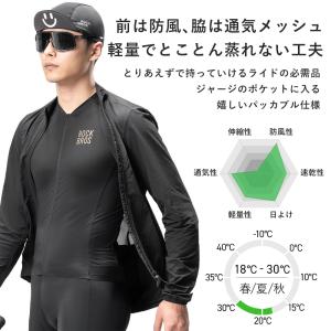 バイク 原付 ウィンドブレーカー ジャンパー ...の詳細画像1