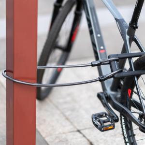 バイク U字ロック 鍵 自転車 ワイヤー付属 ...の詳細画像4