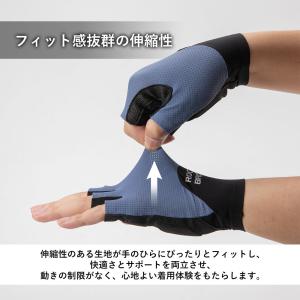 バイク グローブ 春 夏 秋 衝撃 吸収 振動...の詳細画像3