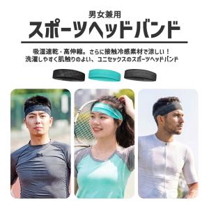 バイク ヘッド バンド ヘア 汗止め メンズ ...の詳細画像1