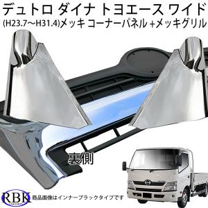 デュトロ ダイナ ワイド メッキ コーナーパネ...の詳細画像2