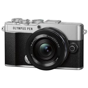 正規新品・在庫有　 OLYMPUS PEN E-P7 14-42mm EZレンズキット [シルバー]