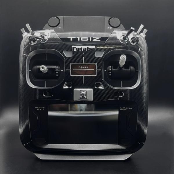 16IZPSB  FUTABA 16IZ用黒カーボン柄保護シール