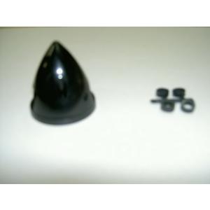 40mmスピンナー黒色 SP40B