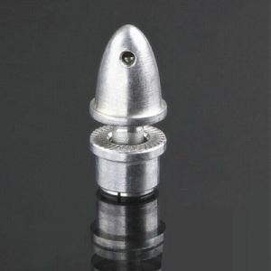 ADAP325RC  3.17mmシャフト用5mmプロペラアダプター　シルバー