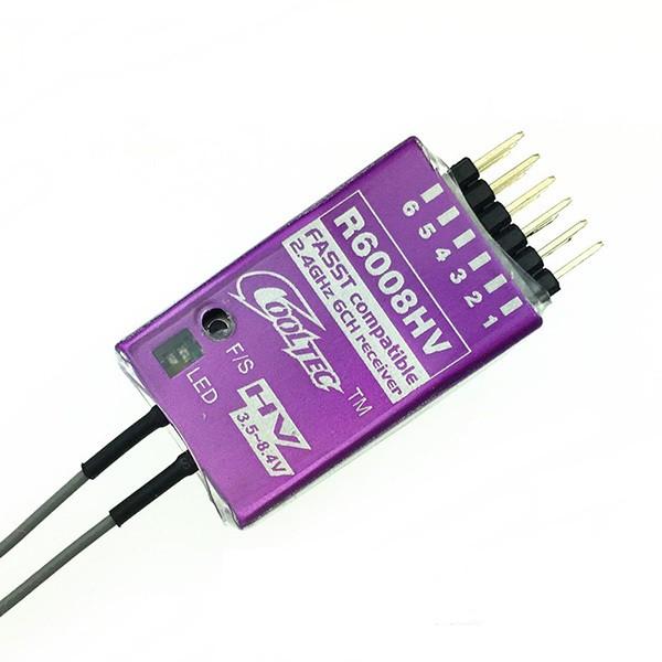 R6008HV-B  COOLTECH  横挿しタイプ　FASST 2.4GHz 6chレシーバー