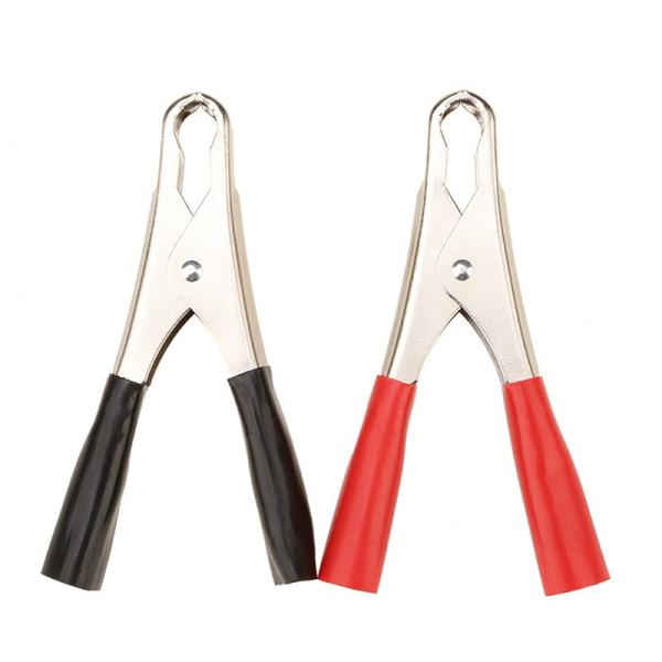 ワニ口クリップ(大)赤黒セット CLIP-L