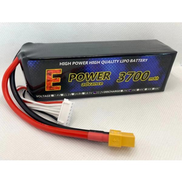 E POWER advance LIPO 3700mA6S35/70C　★最新セルバージョン★