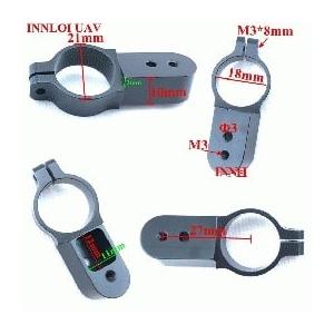 AG18TKHL  18mmパイプ用農薬タンク固定金具　新型 4個1組