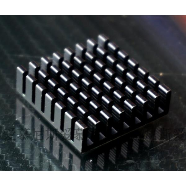 HT28B  アルミヒートシンク　28*28*8　黒色