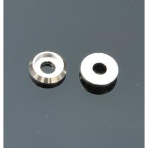 ALCW25S アルミカラーワッッシャー　M2.5シルバー　10個入り