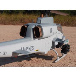 FL470シリーズ AH-1グレー塗装電動スケ...の詳細画像1