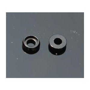 ALCW25B  アルミカラーワッシャー　M2.5　黒　10個入り