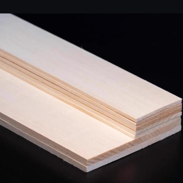 BLS2S バルサ材　厚み2mm　ソフトタイプ5枚入り