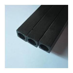 CF1008RC  カーボン角パイプ 外径10mm 内径丸8mm穴 長さ1000mm
