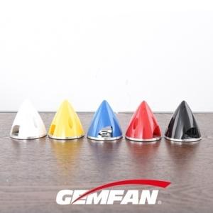 GEMASP51B  GEMFAN　アルミボトムプレートスピンナー51mm　黒　