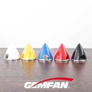 GEMASP38Y  GEMFAN　アルミボトムプレートスピンナー38mm　黄