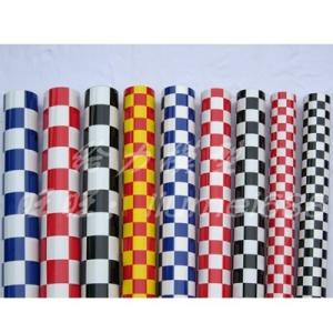 LFCH-RW　ライトフィルム市松模様赤白