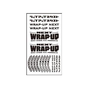 ラップアップ/0039-04/WRAP-UP NEXT ロゴ/ タイヤステッカー Type-B