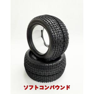 OPTION No.1(オプションNo.1)/10762/リヤタイヤ/ソフト＆インナー（4WD＆2ＷＤバギー用）2個入り