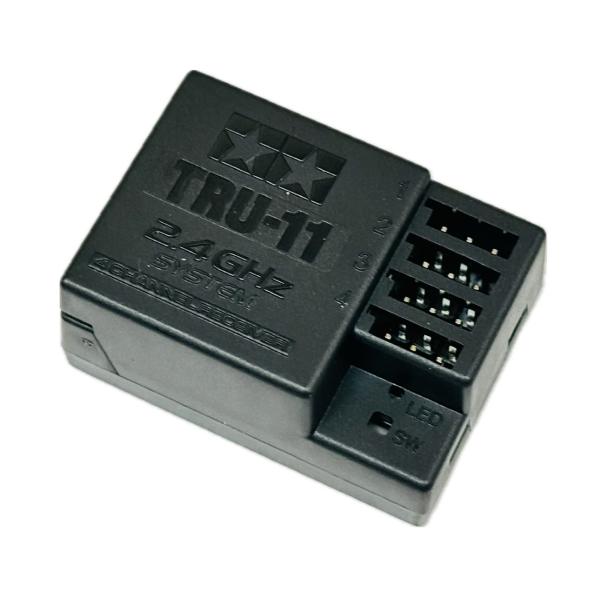 タミヤアフター/17304068/　ファインスペック2.4G　4ch受信機(TRU-11)　※450...