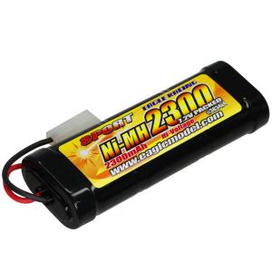 【ネコポス対応】EAGLE(イーグル)/3834V4/EA2300mAh 7.2V ザップド・スポーツパック(Ni-MH)(限定)｜rc-yumekukan