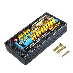 【ネコポス対応】EAGLE(イーグル)/3906V4/Li-Poバッテリー EA3600R/7.4V 85C+αハードケース仕様｜rc-yumekukan