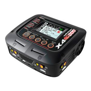 (数量限定特価)ハイテック(HiTEC)/44252/multi charger X4 AC PLUS 300(マルチチャージャー　X4 ACプラス300)AC/DC充電器