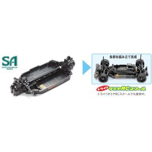 タミヤ/57986/SA ファーストトライRCキット(オンロードカータイプ TT-02シャーシ)(半完成品/ボディ別売)※セット内容を選択して下さい｜rc-yumekukan