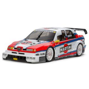 タミヤ(TAMIYA)/58606/TT-02　アルファロメオ 155 V6 TI マルティーニ(未...