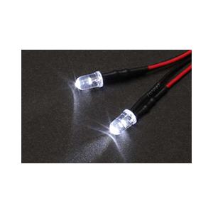 【ネコポス対応】ABC HOBBY(ABCホビー)/62681/LED 白色 5mm 2個入