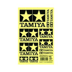 【ネコポス対応】タミヤ(TAMIYA)/67259/TAMIYA（タミヤ）ロゴステッカー　透明