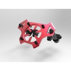 RC-ART/ART2487/YD-2用バックマウントプレートV2 レッド