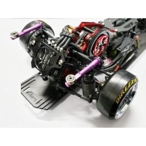 RC-ART/ART2554/リヤボディマウントショートLightWeightパープル