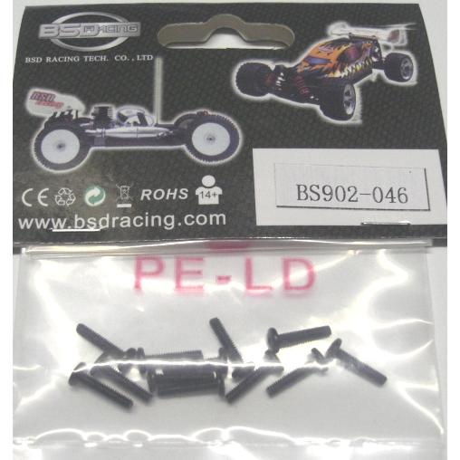 【ネコポス対応】OPTION No.1 バルクヘッド　ボタンバインドビス（２×１０）　１２ＰＣＳ(B...