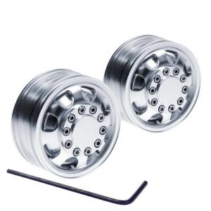 【イーグル模型】タミヤ1/14 ビッグトラック用 アルミホイール・タイヤ10本 イーグル模型】タミヤ1/14 ビッグトラック用 アルミホイール