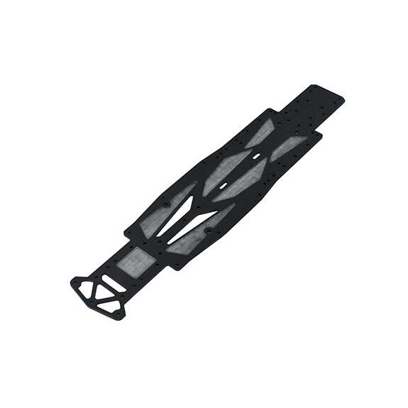 Reve D（レーヴ・ディー）/D1-BF-MC2/RDX 用 ブラック FRP 製 メインシャーシ...