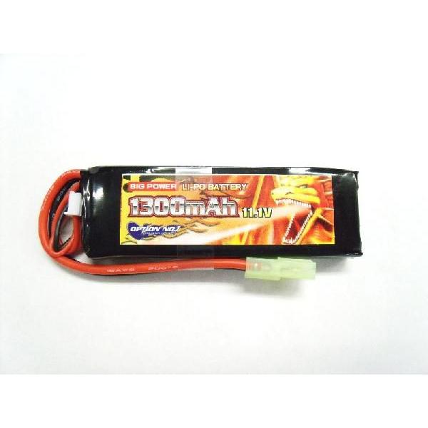 【ネコポス対応】OPTION No.1/GB-0029/BIG POWER LIPO 1300mAh...