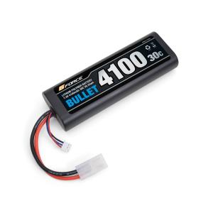 G-FORCE(ジーフォース)/GFG008/BULLET LiPo 7.4V 4100mAh バ