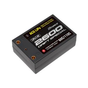 SUNPADOW 7.4V / 5300mAh 120C Blueリポバッテリー（ショート