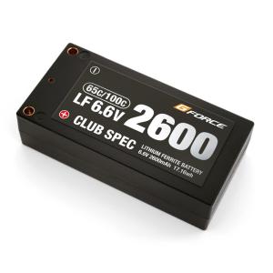G-FORCE(ジーフォース)/GFG102/CLAB SPEC LiFeバッテリー 6.6V 2600mAh