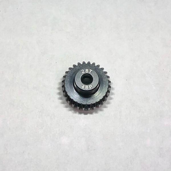 【ネコポス対応】LAB/LAB-4828B/超硬ジュラルミンピニオンギヤ ブラック 48P 28T ...