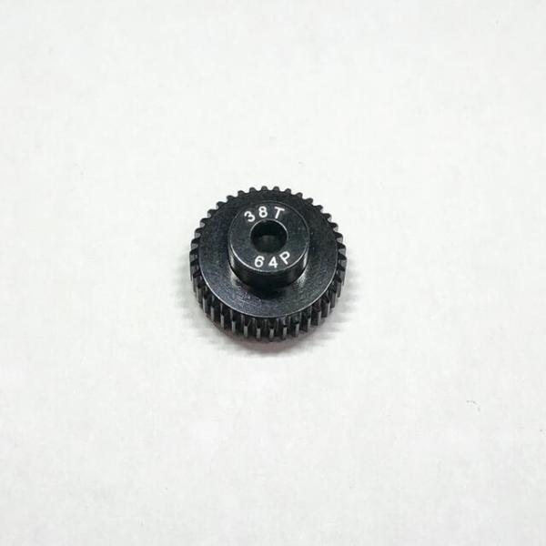 【ネコポス対応】LAB/LAB-6438B/超硬ジュラルミンピニオンギヤ ブラック 64P  38T...