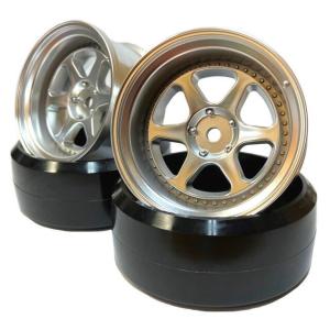 【ネコポス対応】LAB/LW-0506MC/WORK MEISTER L1 WHEEL STANDARD RIM オフセット6 マットクローム 2本入