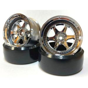 LAB/LWS-0506C/WORK MEISTER L1 WHEEL  スーパーハイトラクションtype STANDARD RIM オフセット6 クローム 2本入
