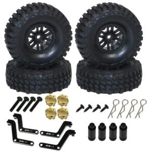 クローラーパーツ AUSTAR SCX10 樹脂製サイドステップ Crawler Axial Traxxas RC