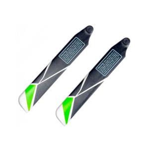 (在庫処分特価)【ネコポス対応】ハイテック(HiTEC)/NE400843/メインブレード ブルー&グリーン (SoloPro123専用)