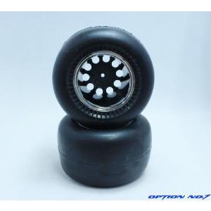 OPTION No.1 No.1/NO-648/ブロックパターンタイヤ・メッキホイル OPTION No.1 No.1/NO-648/ブロックパターンタイヤ・メッキホイル