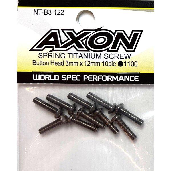 【ネコポス対応】AXON(アクソン)/NT-B3-122/スプリングチタンスクリュー 3×12mm(...